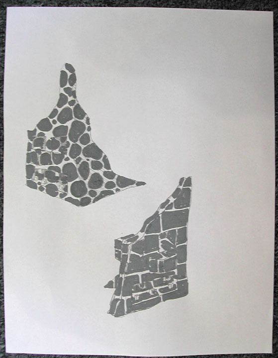 Jedediah Caesar — Untitled (pieces of wall)	