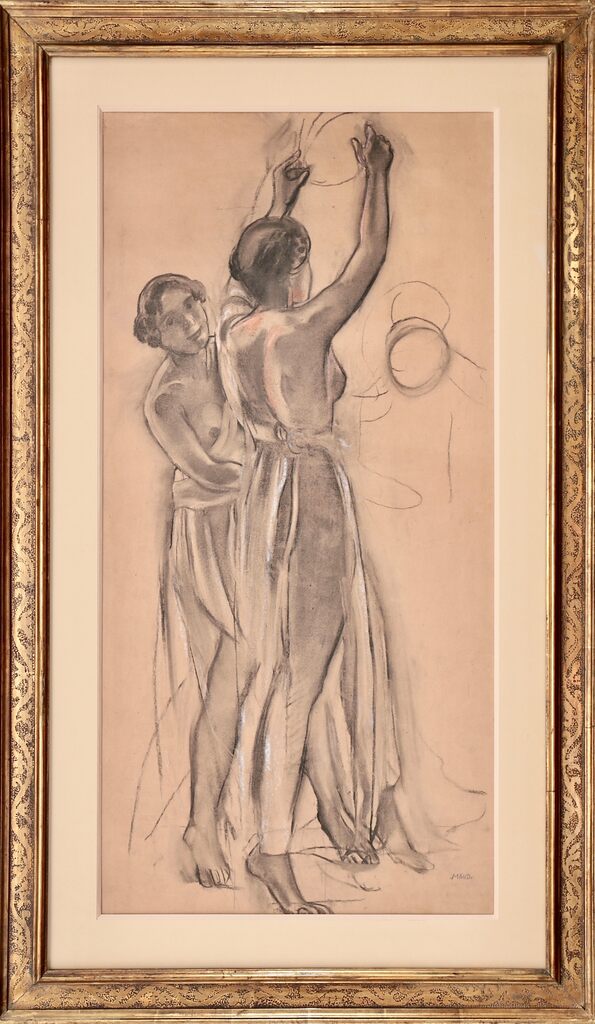 Maurice Denis — Deux danseuses, étude pour la danse (Two dancers, study for the dance)