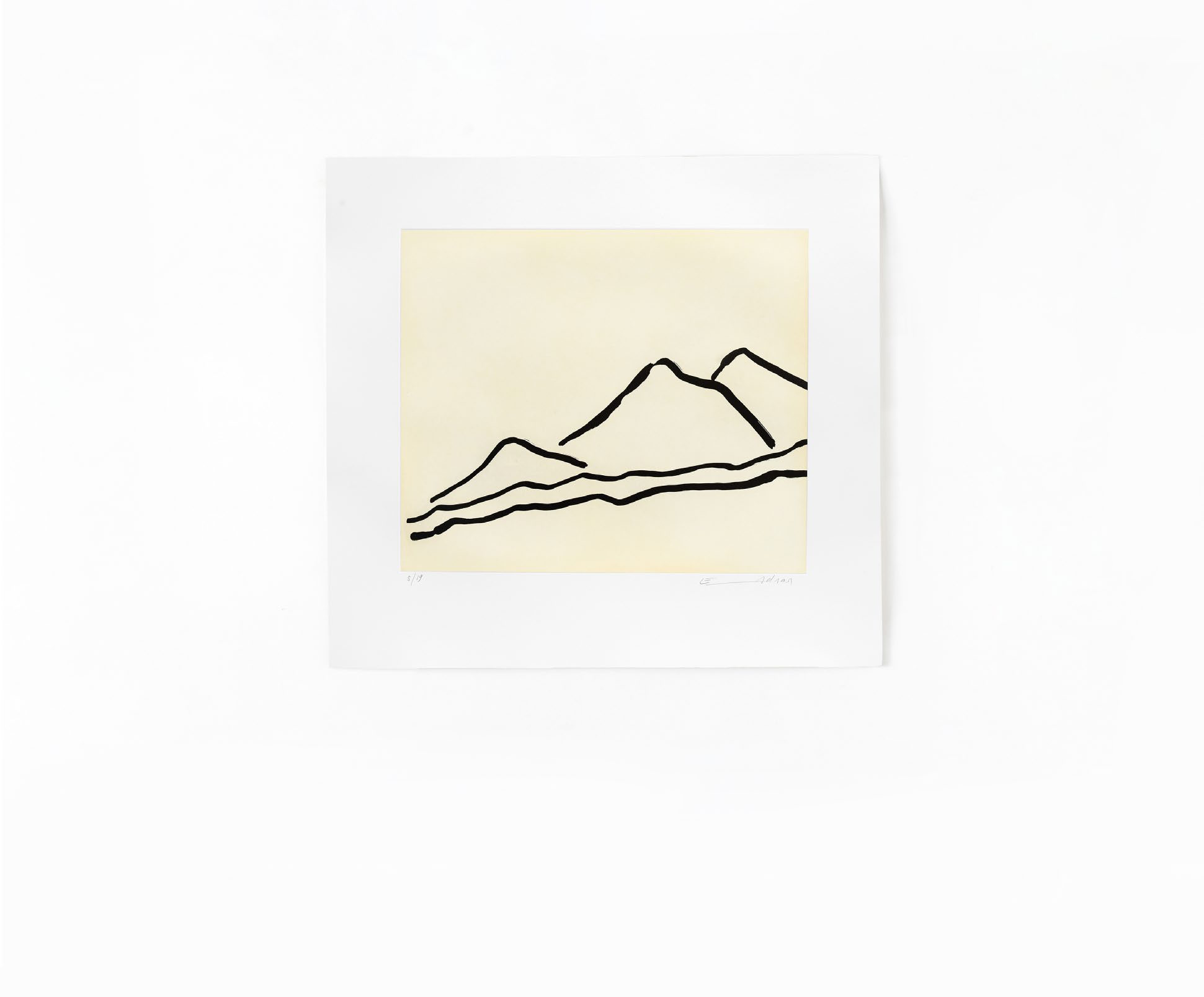 Etel Adnan — quelque part…