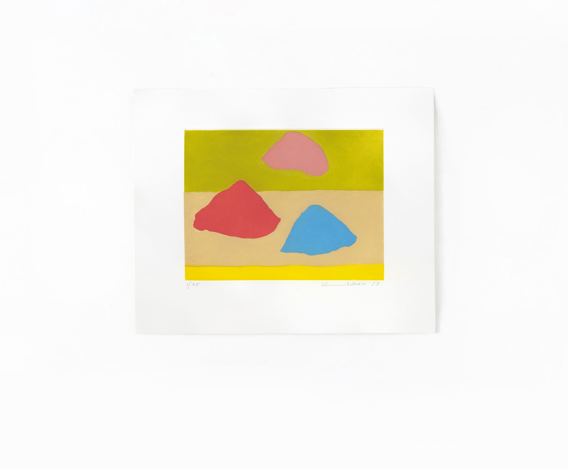 Etel Adnan — islands