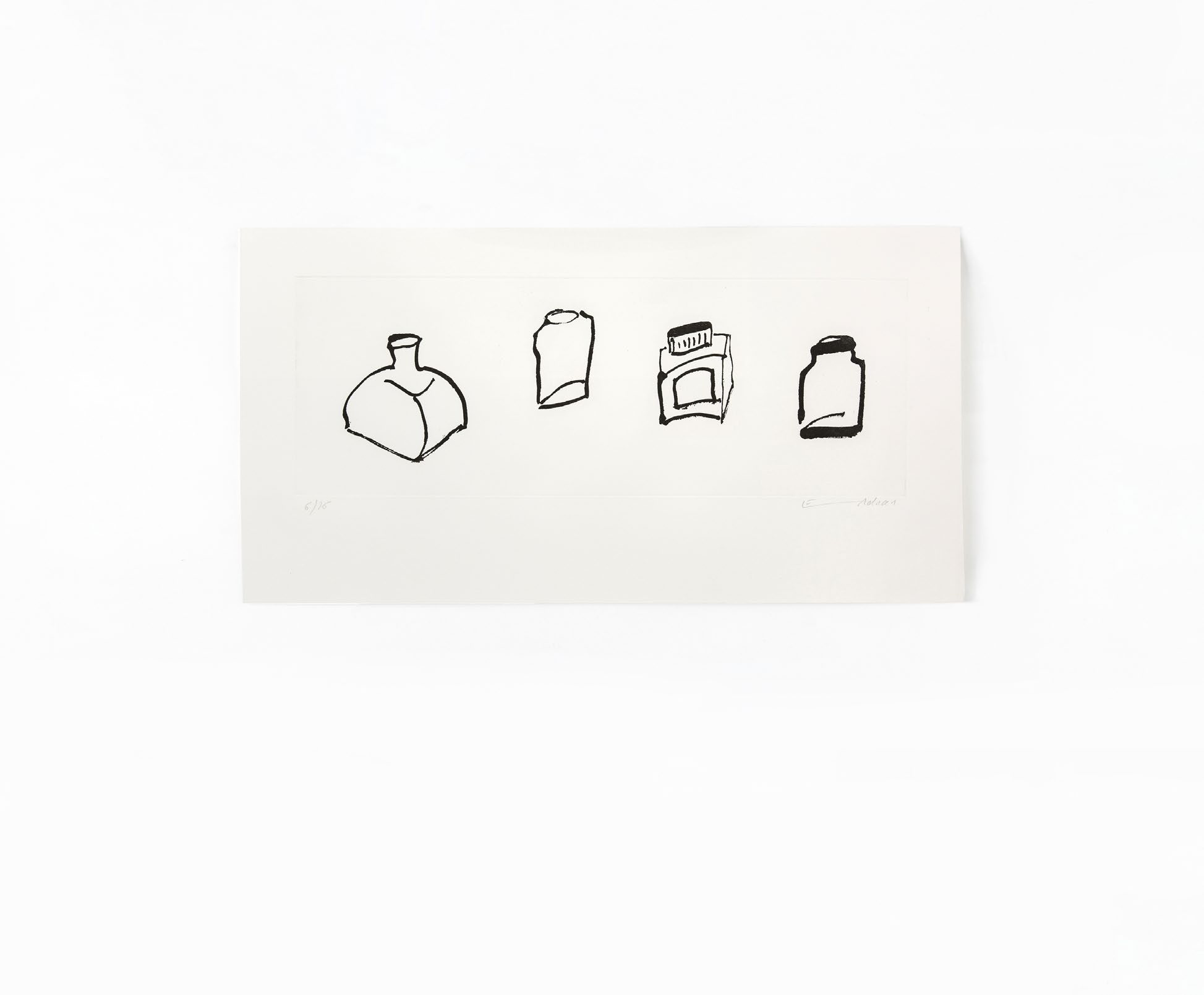 Etel Adnan — la commedia dell’arte dei calamai v