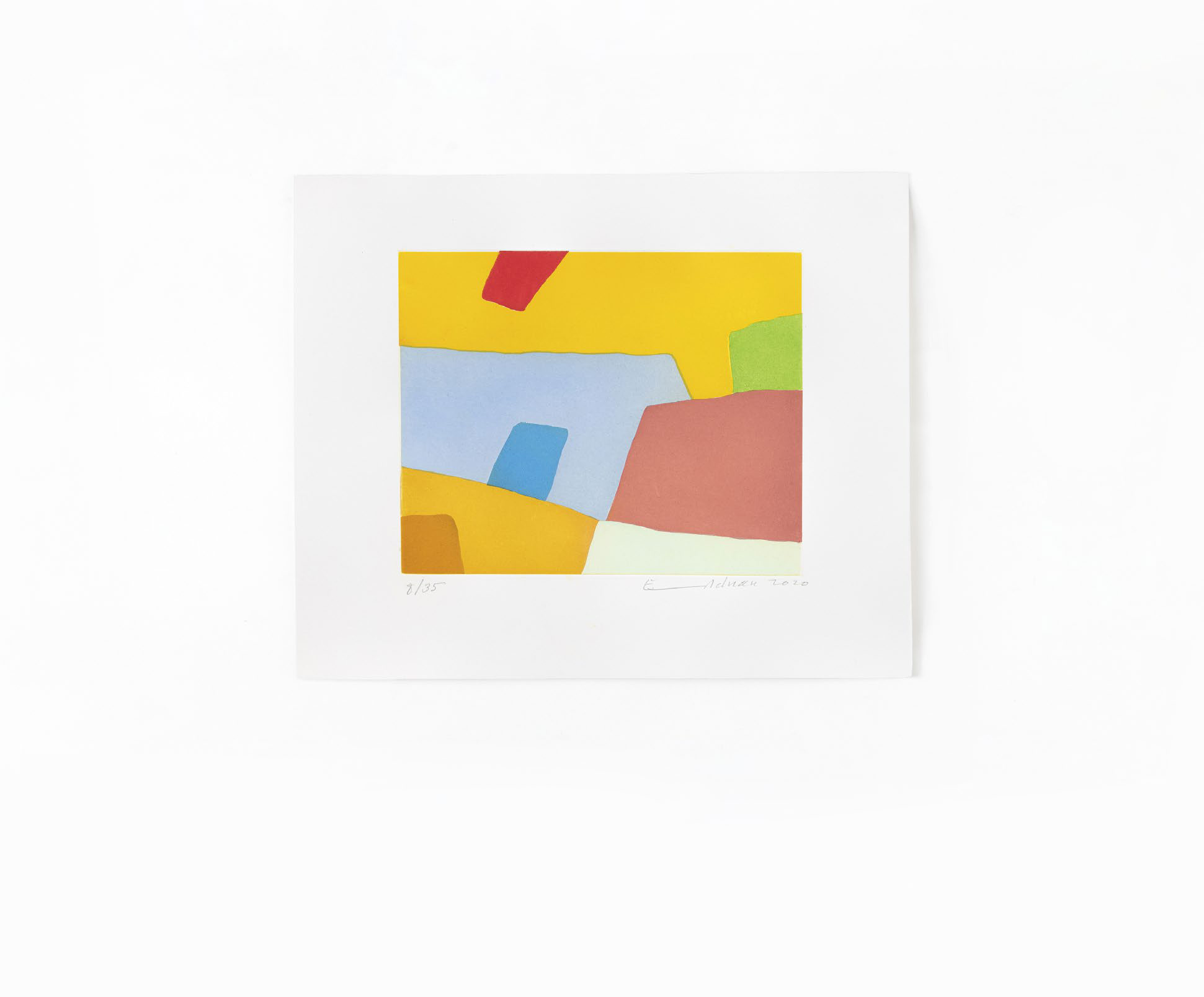 Etel Adnan — désordre