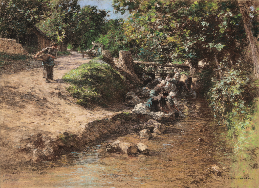 Léon Augustin Lhermitte — Les Laveuses