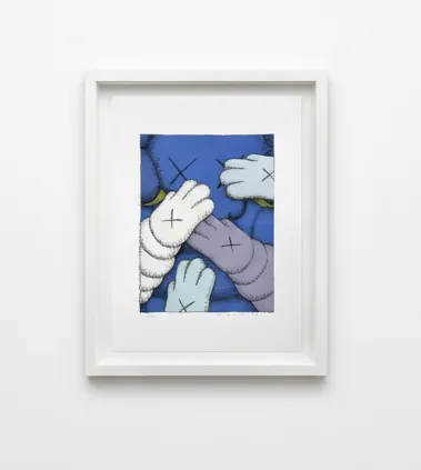 KAWS — Urge VI (light blue)