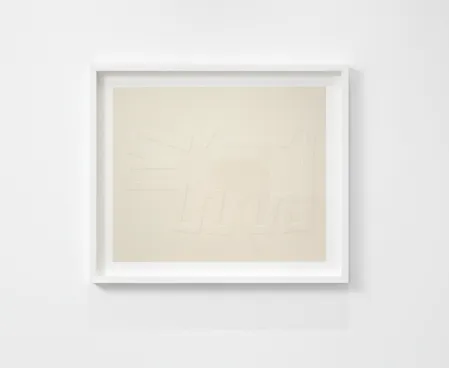 Keith Haring — Barking Dog from White Icons