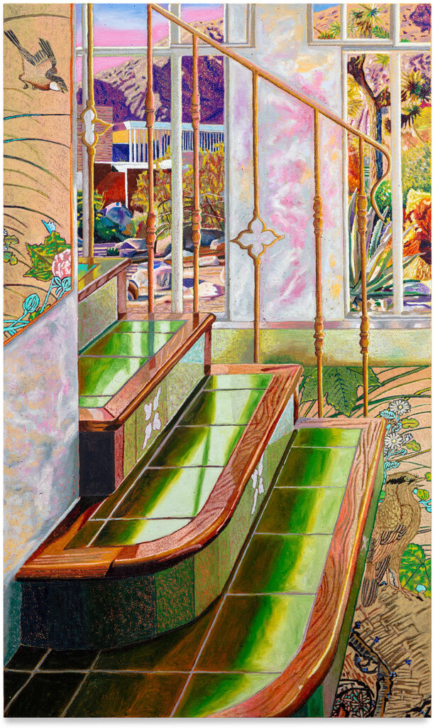 JJ Manford — Green Stairs for Neutra