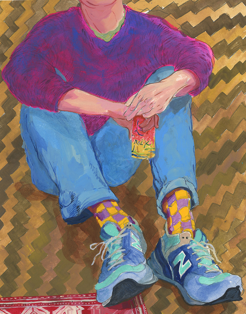 Rebecca Ness — Drinking La Croix on the Floor