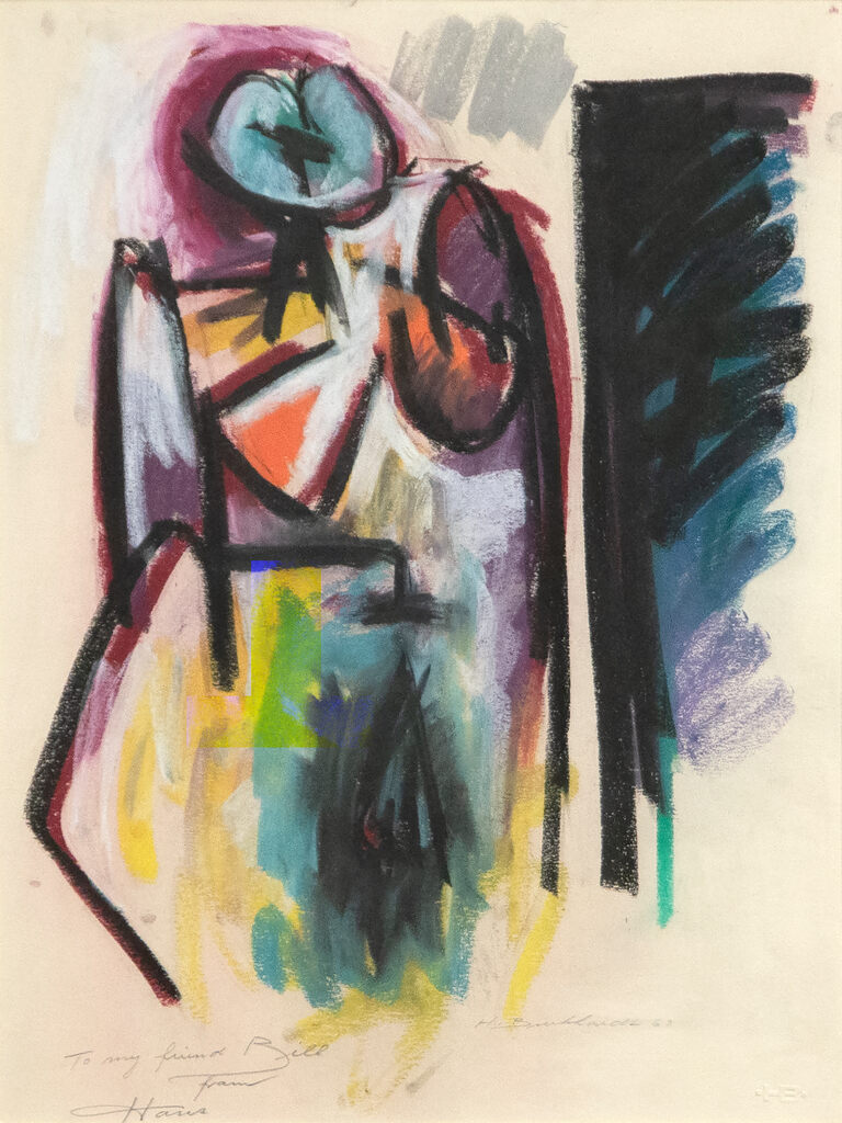 Hans Burkhardt — Untitled, Figure Study