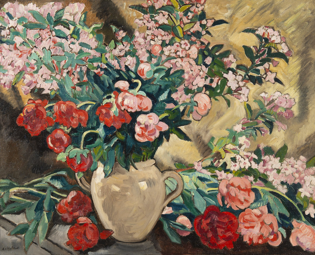 Louis Valtat — Pivoines dans un vase jaune