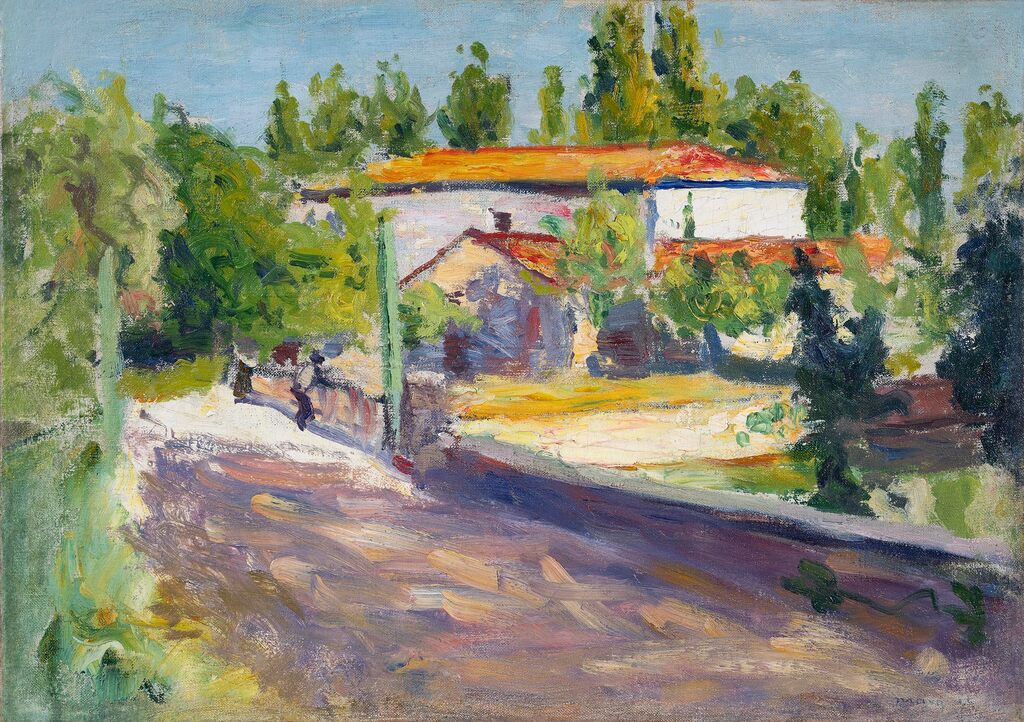 Albert Marquet — Maison Au Toit Orange