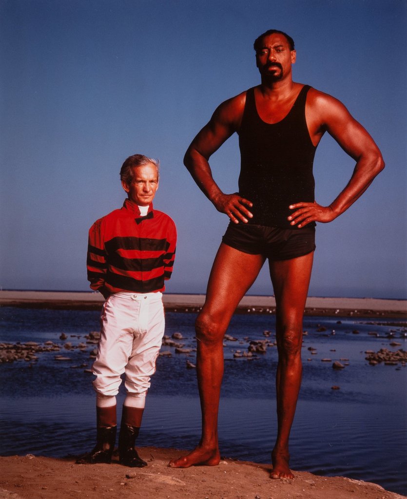 Annie Leibovitz — Wilt Chamberlain and Willie Shoemaker, Los Angeles