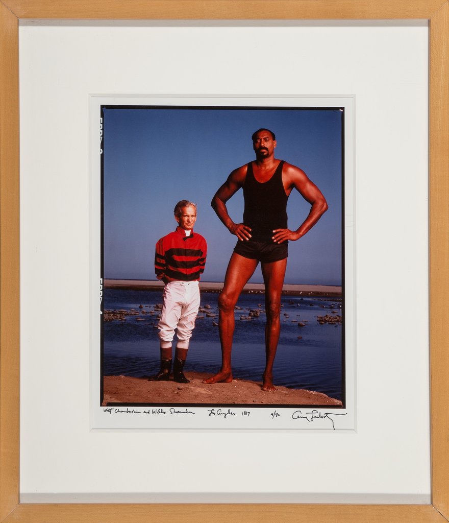 Annie Leibovitz — Wilt Chamberlain and Willie Shoemaker, Los Angeles