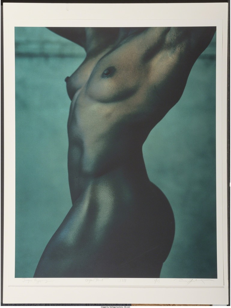 Annie Leibovitz — Jacqui Agyepong, Sprinter/Hurdler, Clifton Point, Rhinebeck, New York