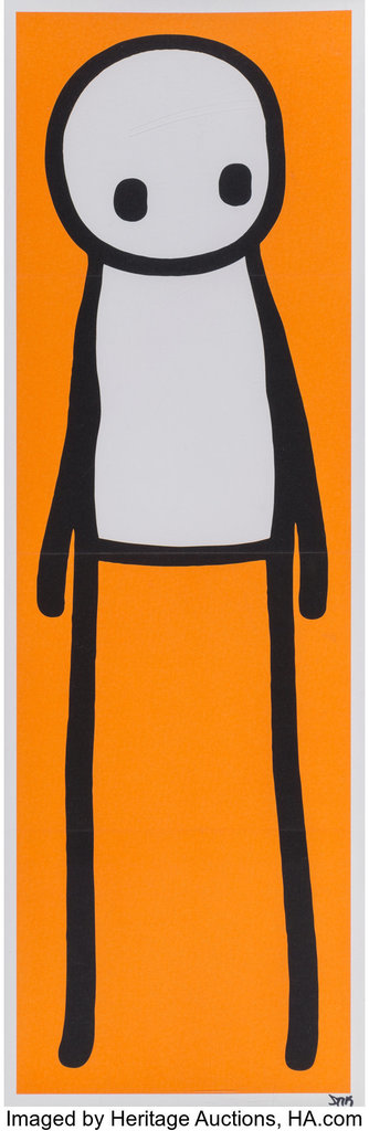 Stik — Standing Figure (Orange)