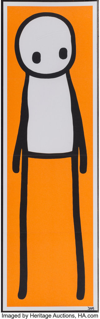 Stik — Standing Figure (Orange)