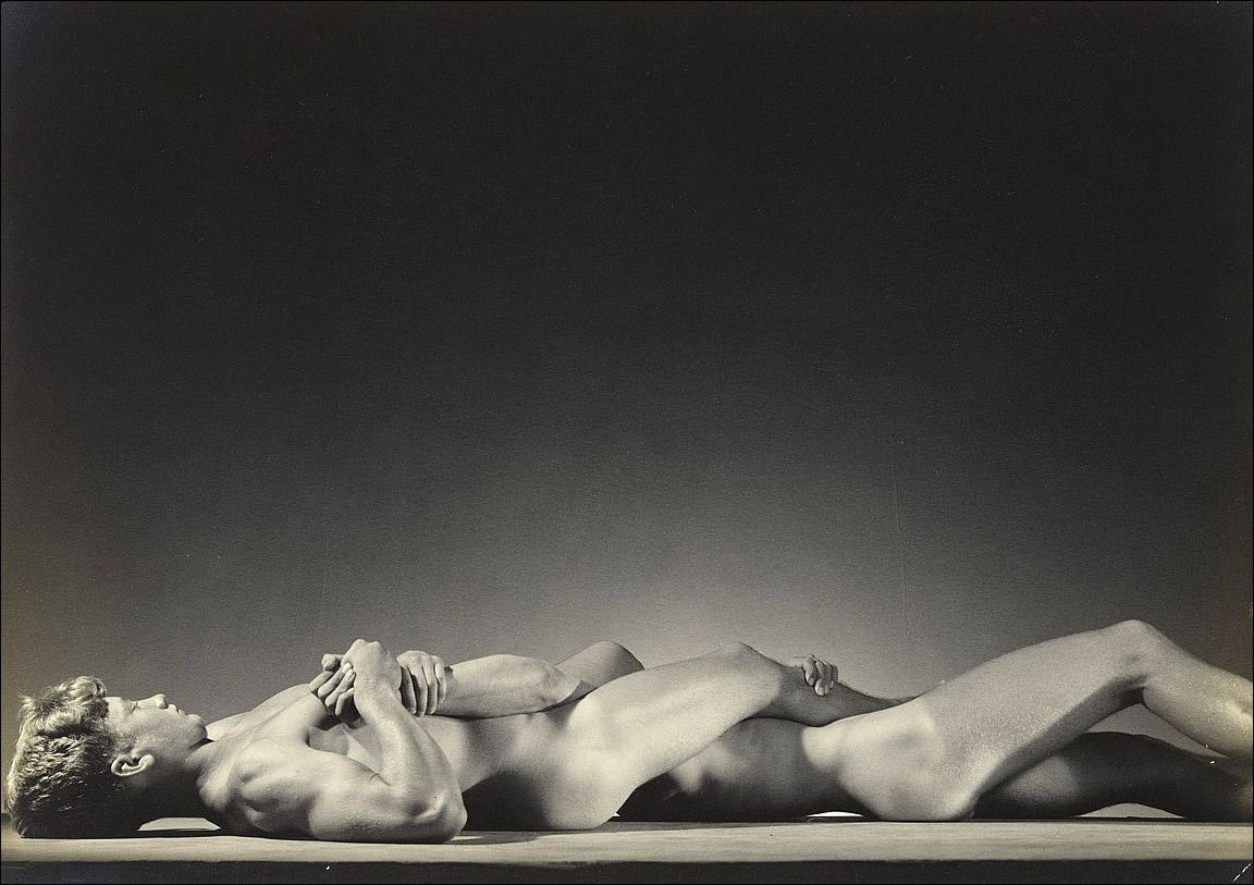 George Platt Lynes — Reclining Male Nude