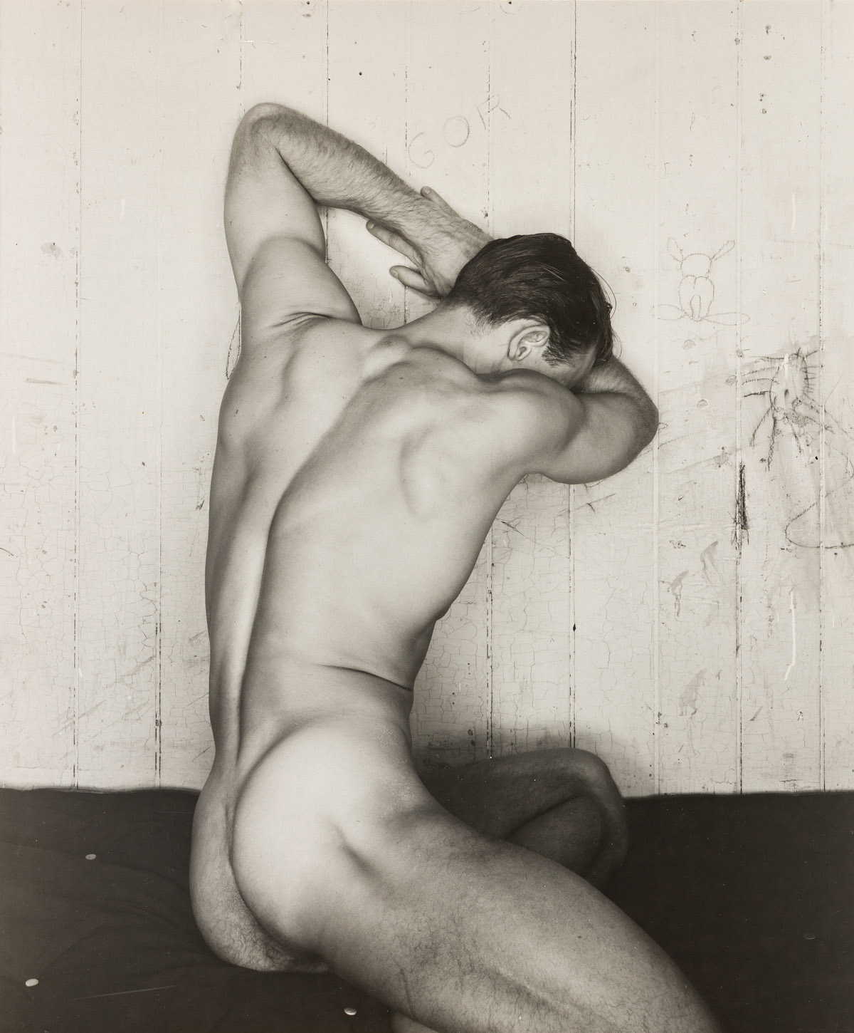 male nude study 1954
