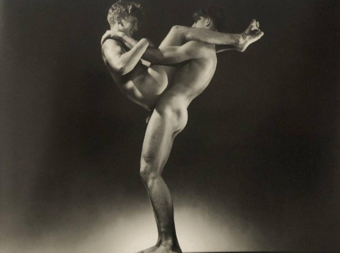 George Platt Lynes — Two Male Nudes Embracing
