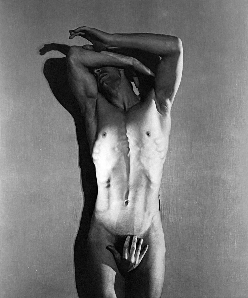 George Platt Lynes — male nude third hand 1936 2