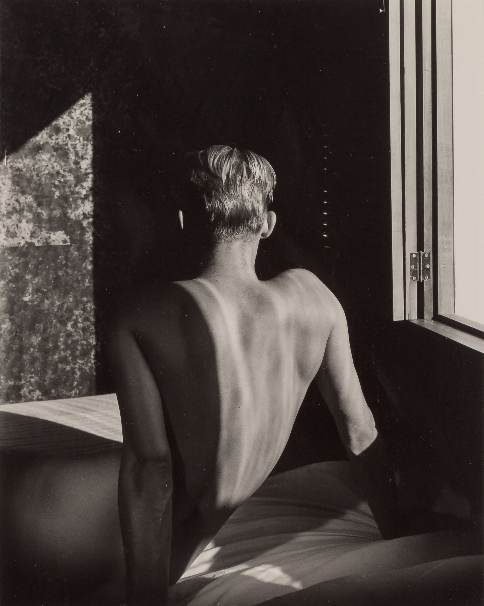 George Platt Lynes — Male Nude at Window
