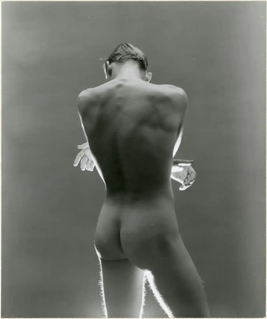 George Platt Lynes — Male Nude, Rear View