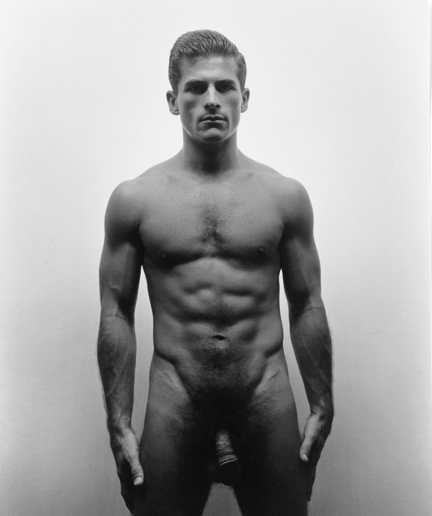 George Platt Lynes — Male Nude, Standing