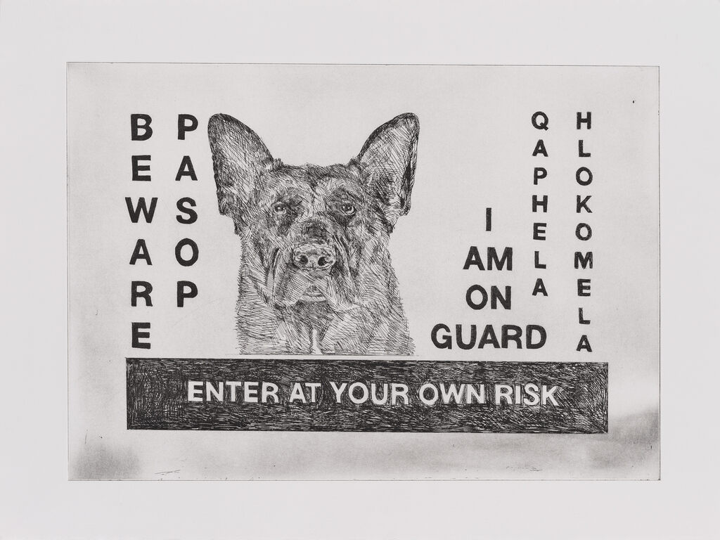 Meleko Mokgosi — Spaces of Subjection: Prints (Part 1)