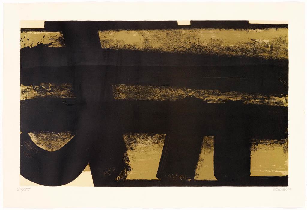 Pierre Soulages — Lithographie No. 35