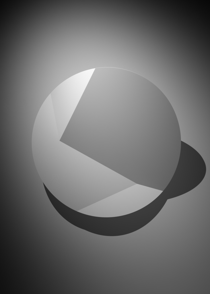 Phillip K. Smith III — Faceted Disc Variant #7