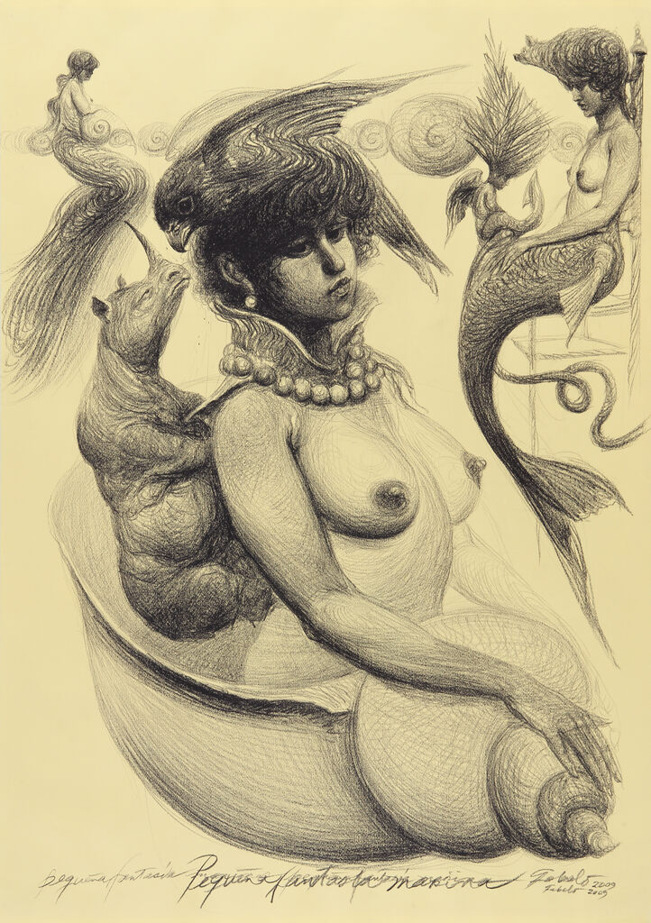 Roberto Fabelo — Pequeña fantasía marina 