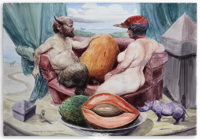 Conversacion en el pequeño teatro