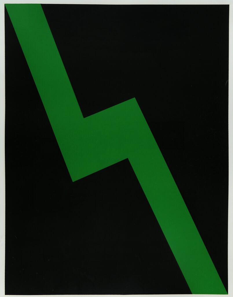 Carmen Herrera — Green and Black