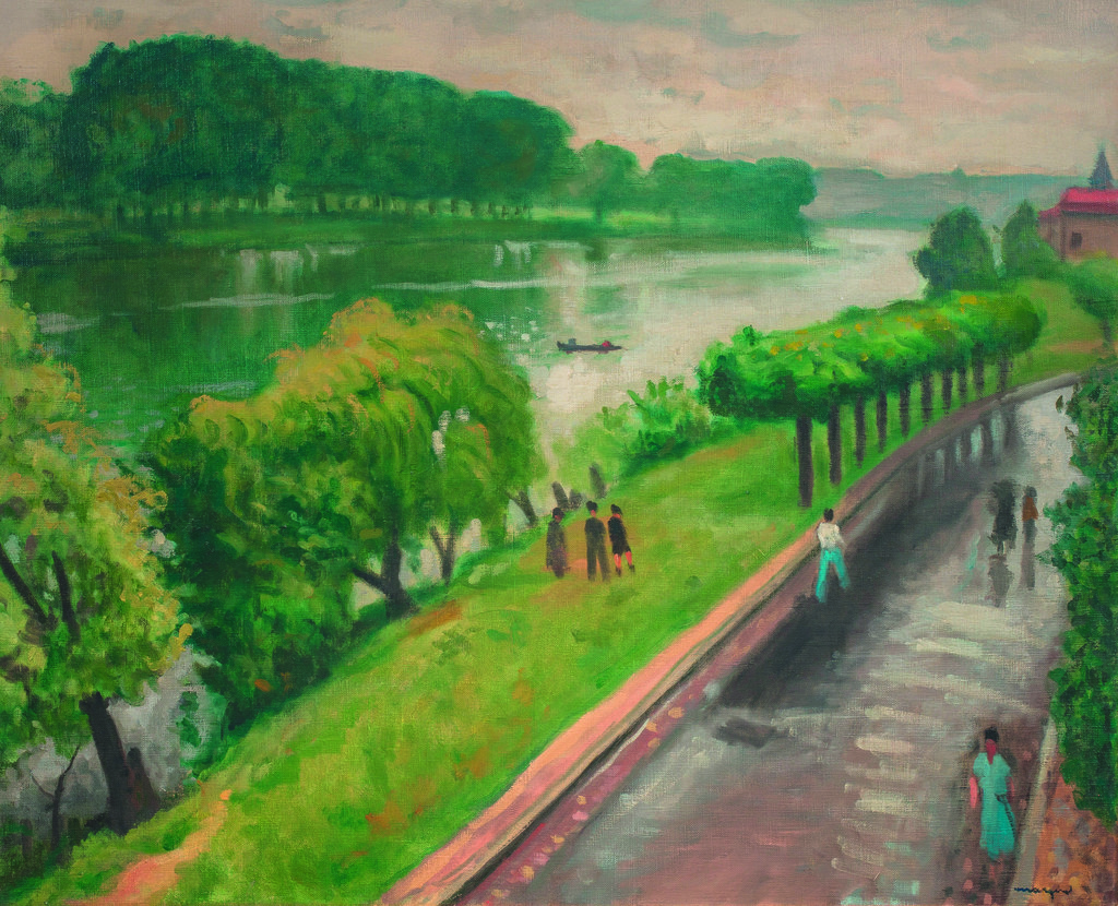 Albert Marquet — Route du bord de la Seine à La Frette