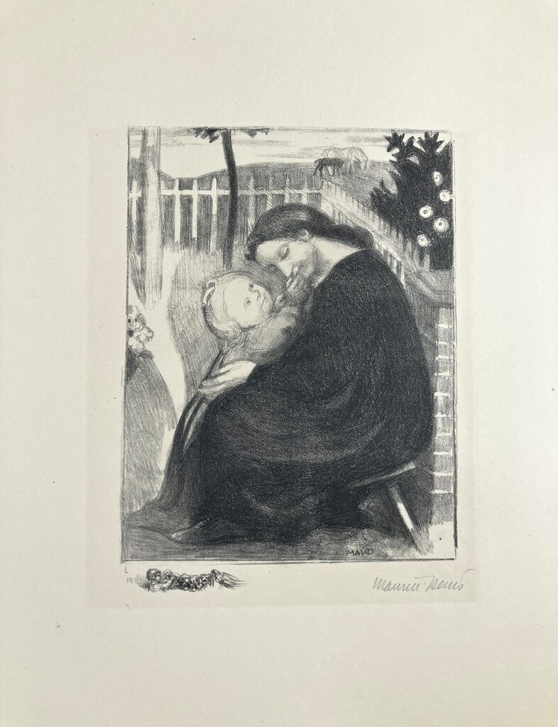 Maurice Denis — Maternité au jardin.