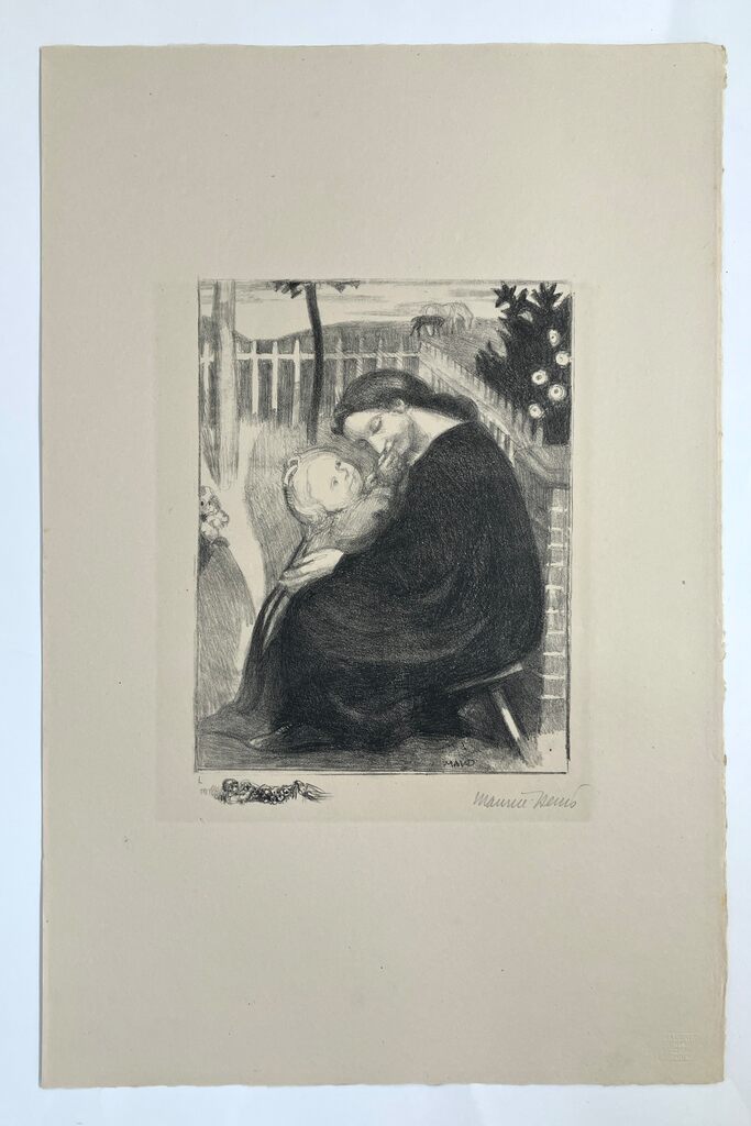 Maurice Denis — Maternité au jardin.