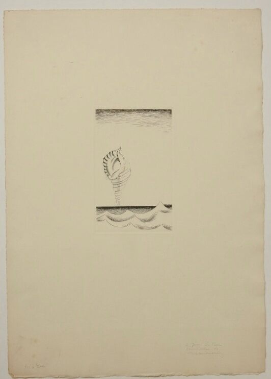 Louis Marcoussis — Chantre, planche 8 pour « Alcools »
