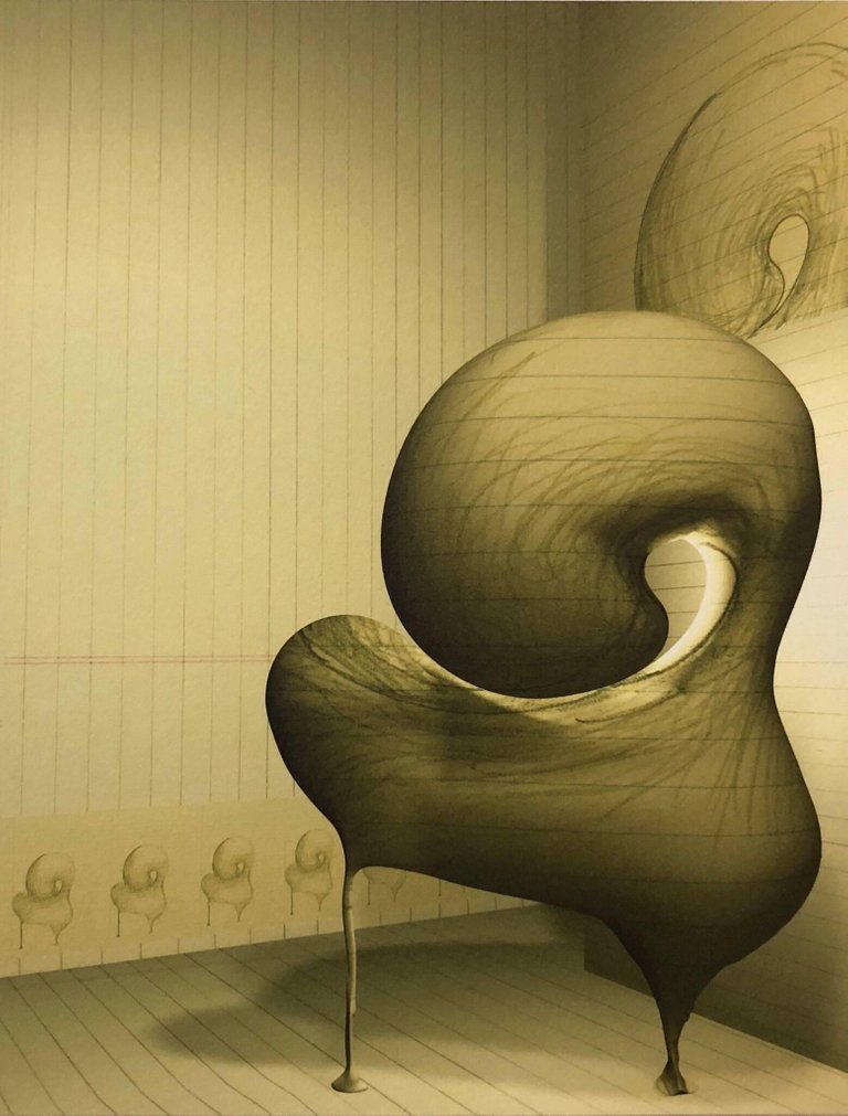 Charles Long — Digital Iris Print "Fangled No-Being" Pencil Signed with Initials edition of 15