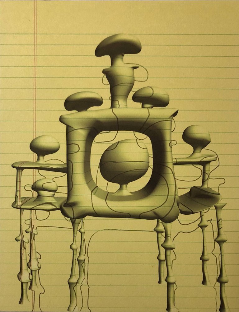 Charles Long — Digital Iris Print "Arrogant Peceiver" Pencil Signed with Initials edition of 15