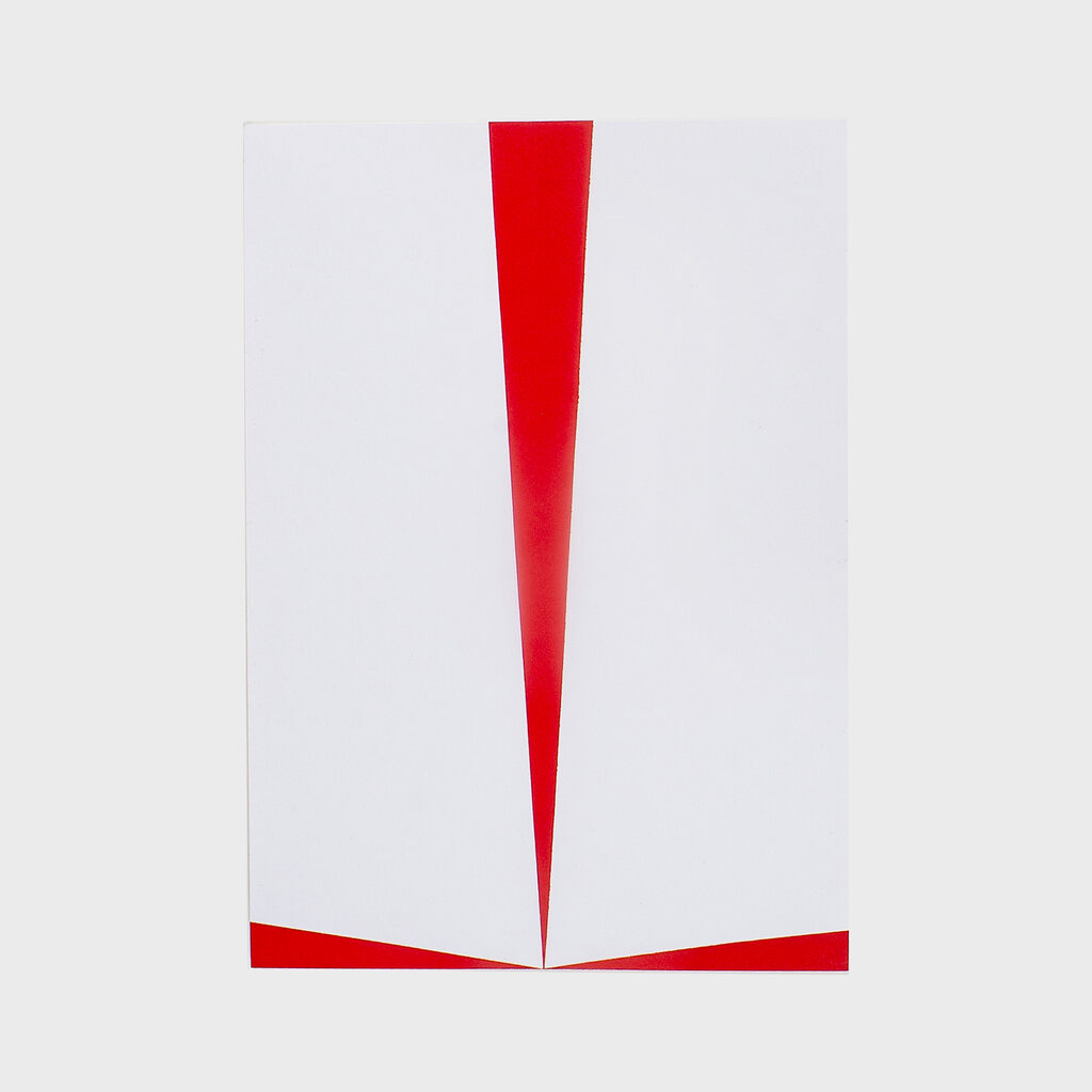 Carmen Herrera — Untitled (Red and White)