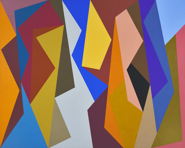 Karl Benjamin — #1, 1990