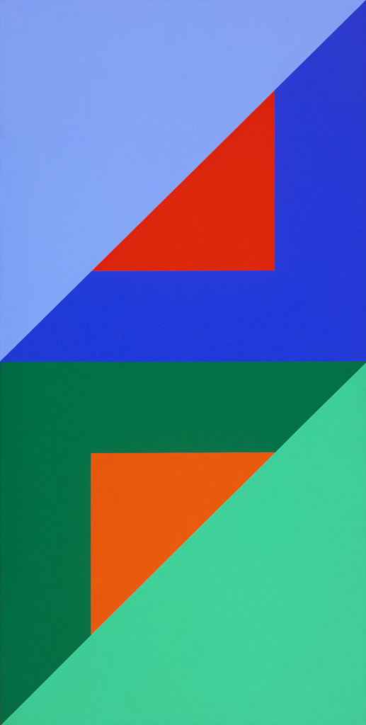 Karl Benjamin — #4, 1975
