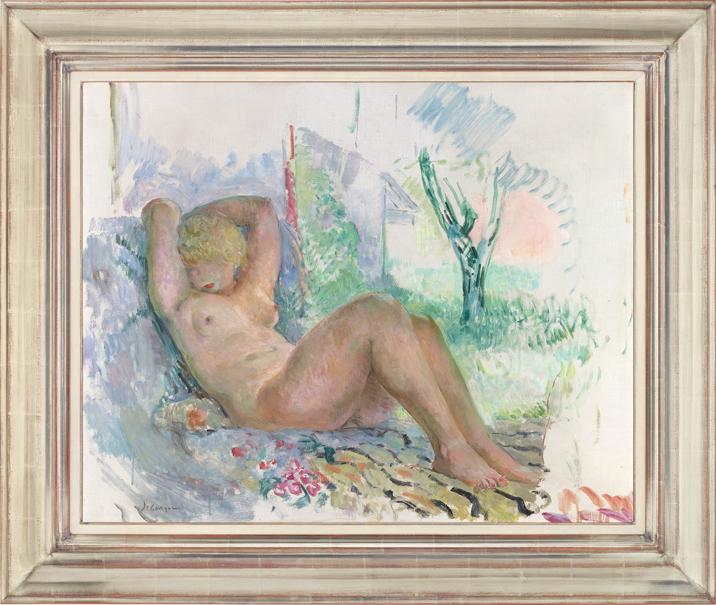 Henri Lebasque — Marinette Endormie