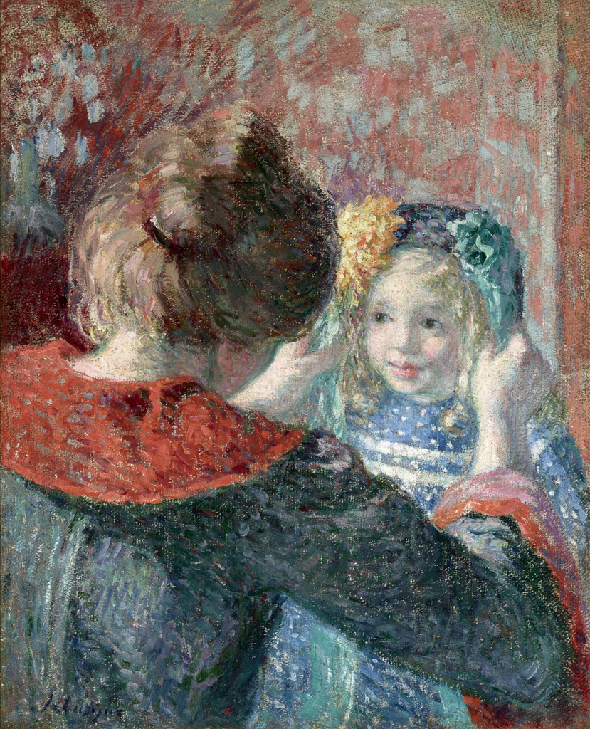 Henri Lebasque — Madame Lebasque et sa fille Marthe