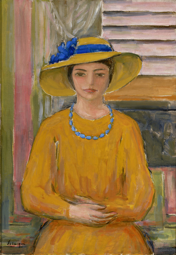 Henri Lebasque — Jeune fille en jaune