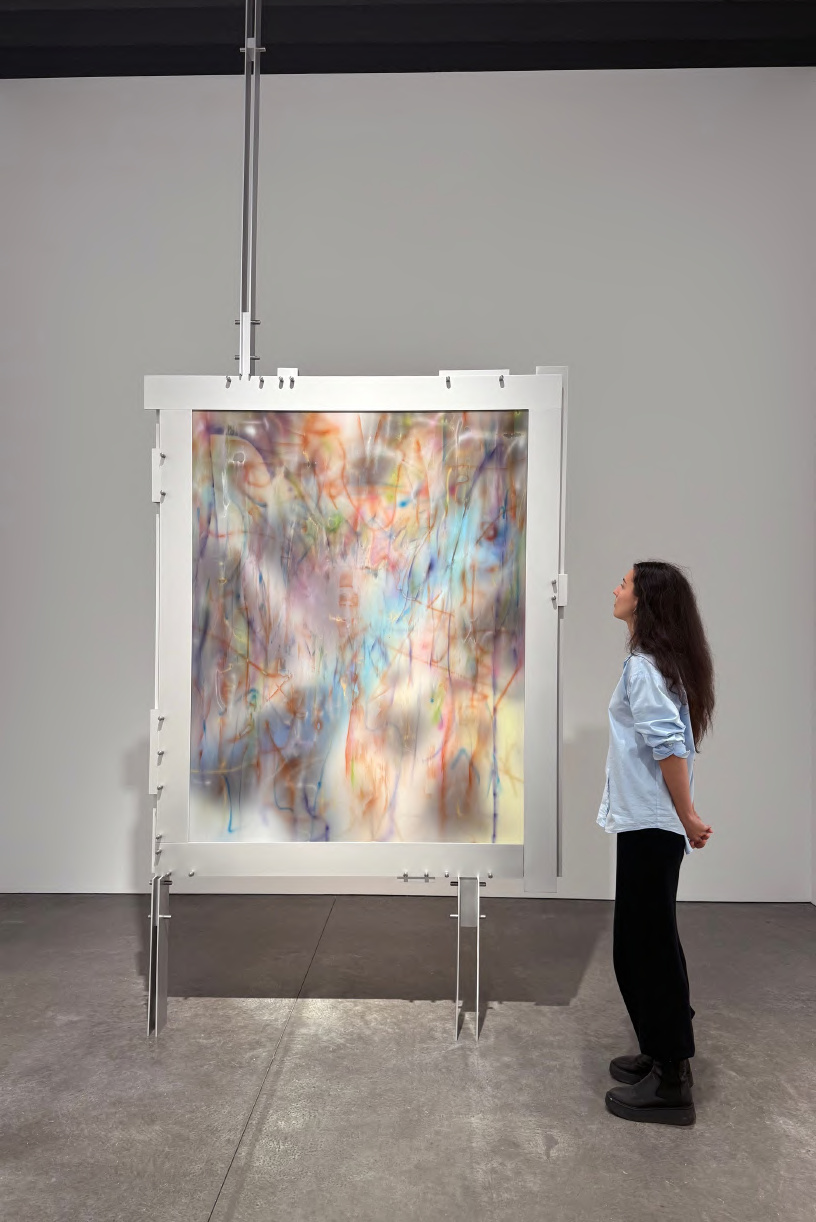 Julie Mehretu — TRANSpaintings (mouth flight) / Upright Brackets