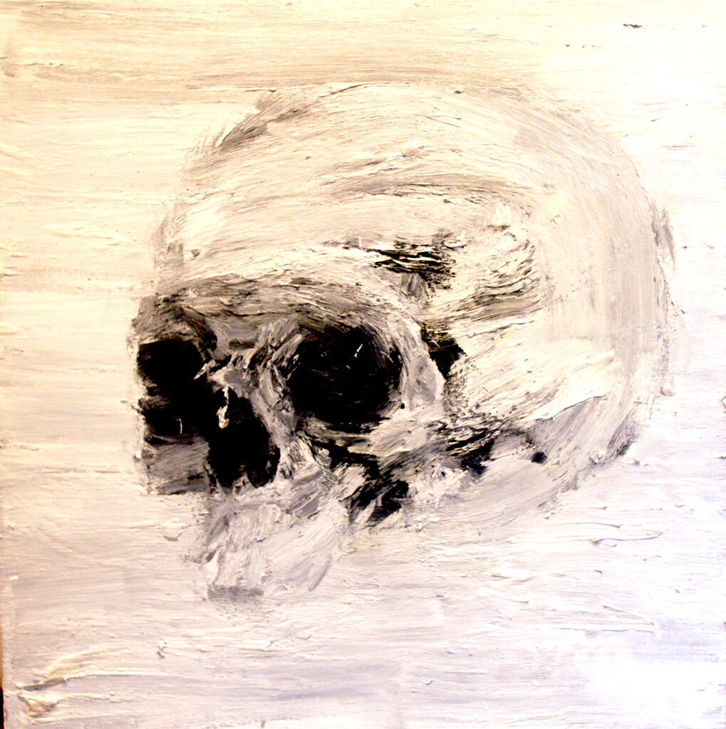 White skull