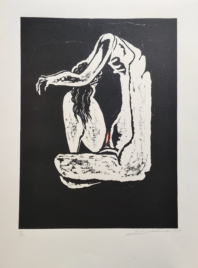 Hans Burkhardt — Seated figure