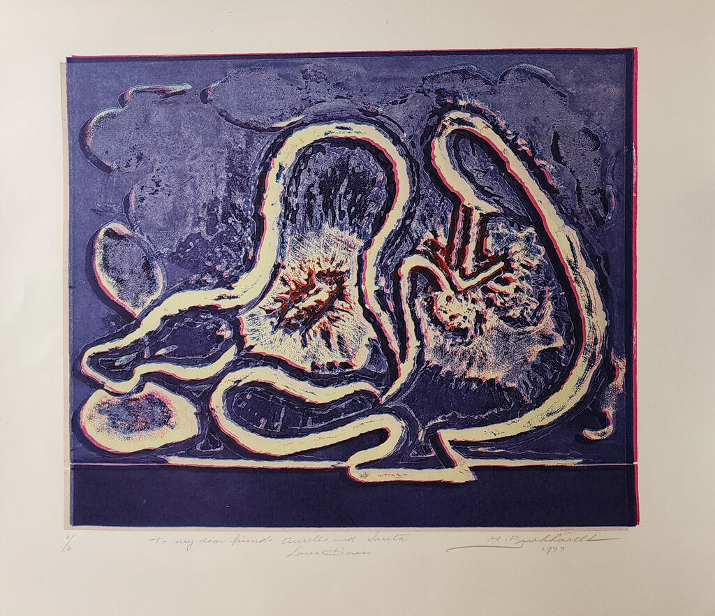 Purple creature
