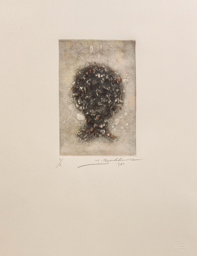 Hans Burkhardt — Abstract portrait