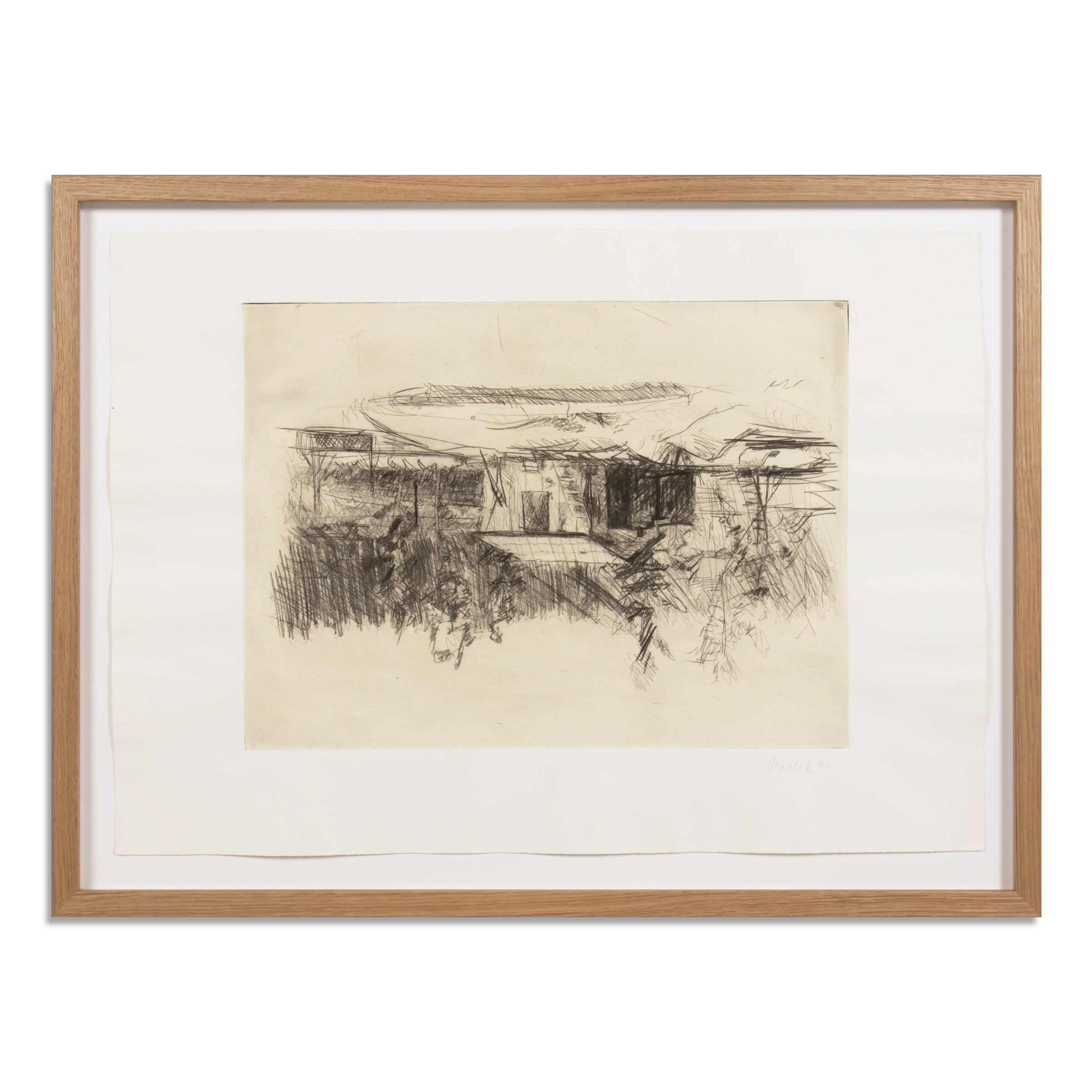 Georg Baselitz — Untitled (from Eine Woche)